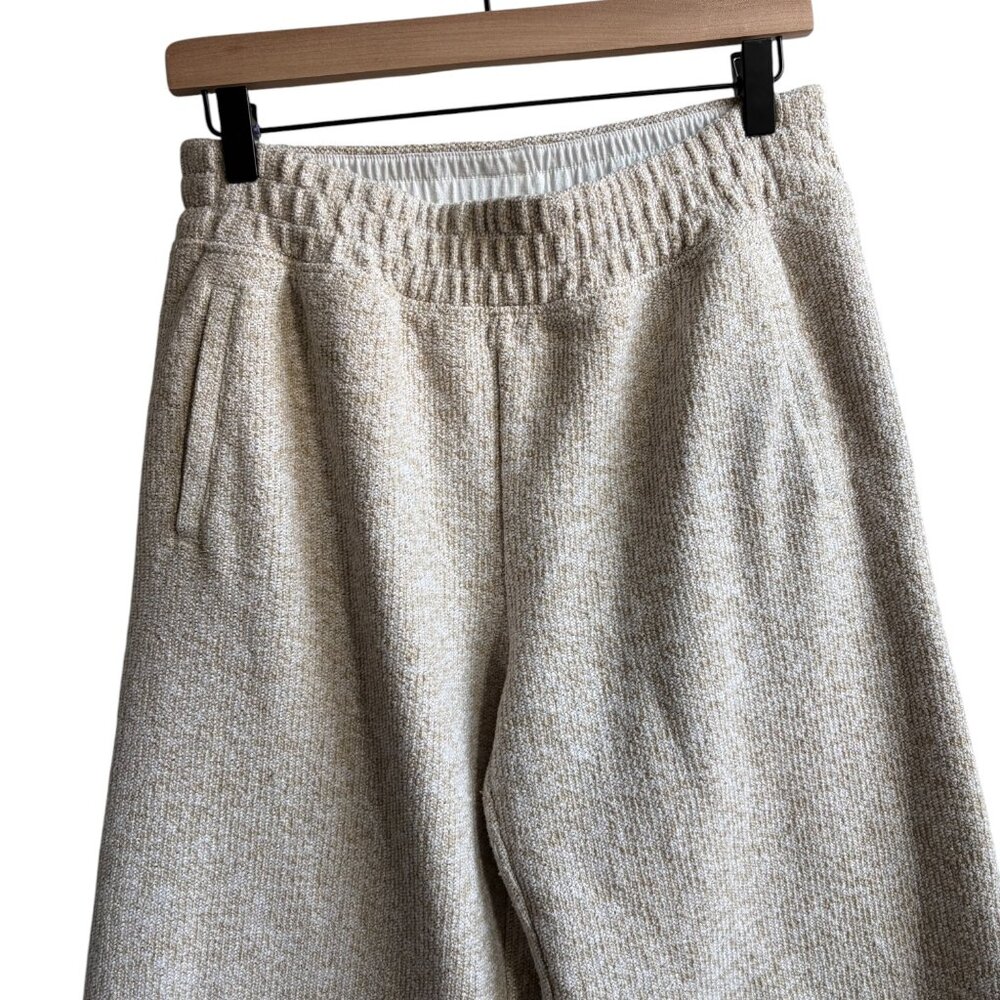 Offline by Aerie Marbled Cream Snowday Wide Leg Pants Size Medium - Picture 5 of 8